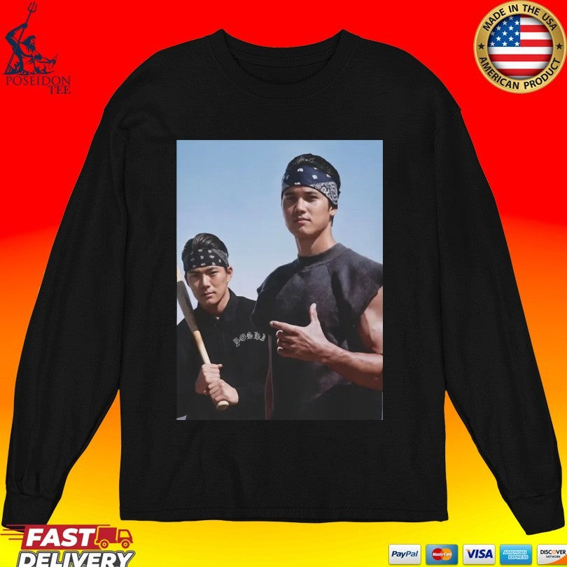 Shohei Ohtani And Yoshinobu Yamamoto Pitcher T-shirt