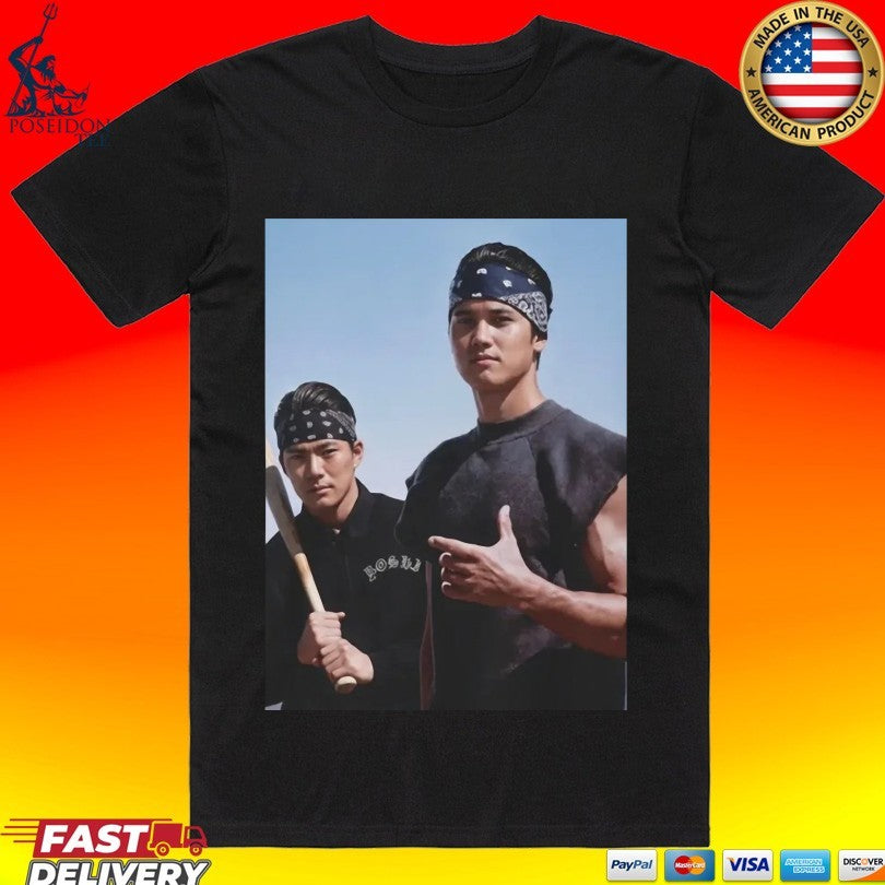 Shohei Ohtani And Yoshinobu Yamamoto Pitcher T-shirt