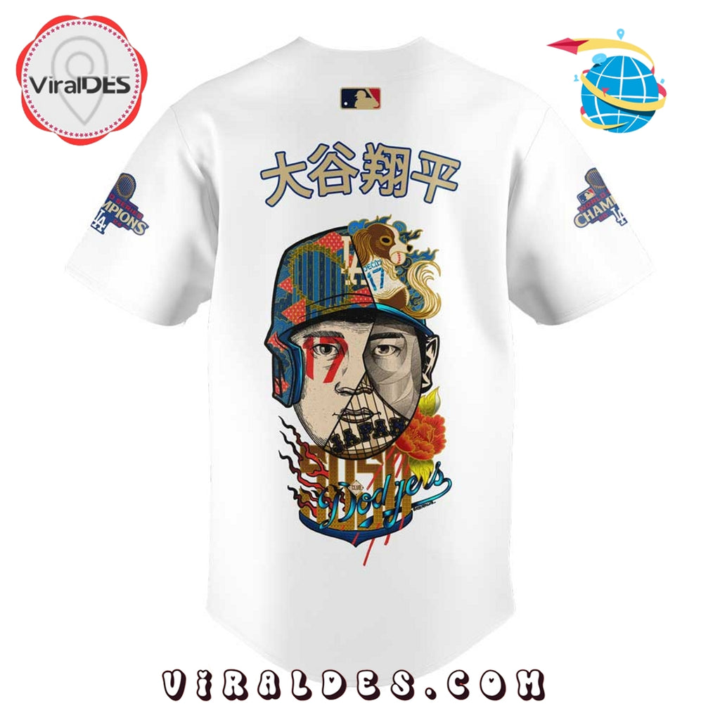 Shohei Ohtani Dodgers Gold Collection 2025 Baseball Jersey