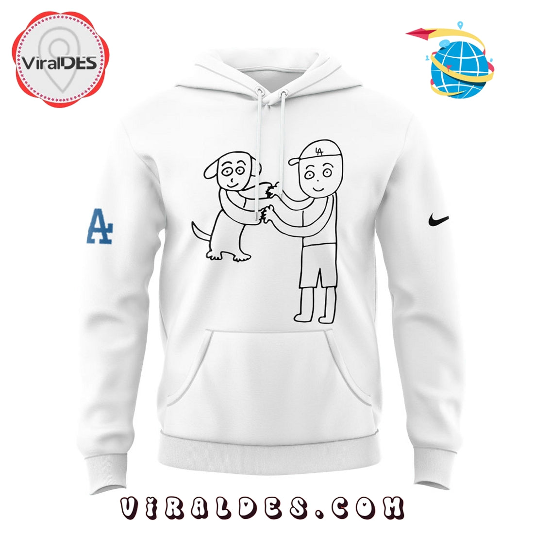 Shohei Ohtani x Decopin drawn by Kenta Maeda Hoodie