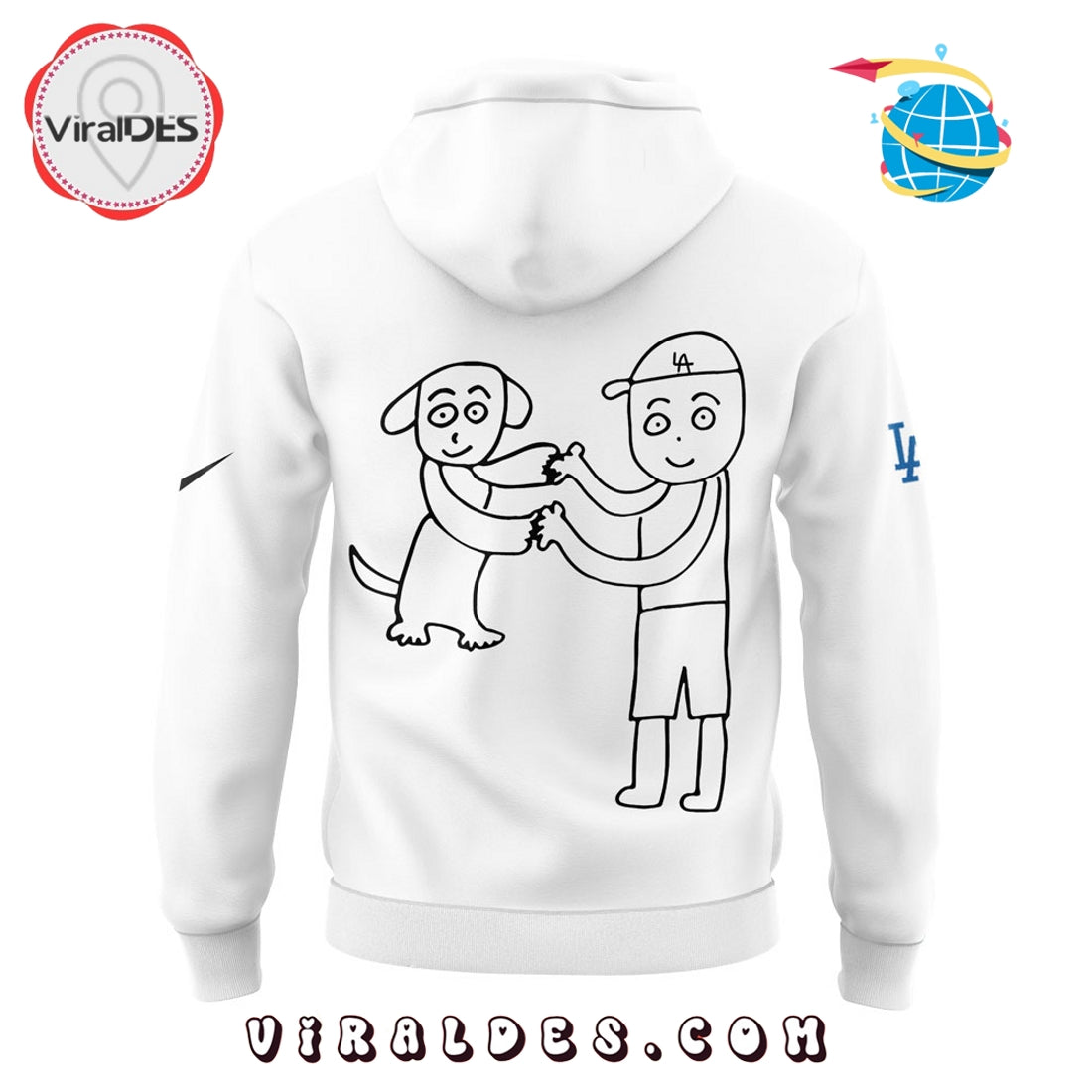 Shohei Ohtani x Decopin drawn by Kenta Maeda Hoodie