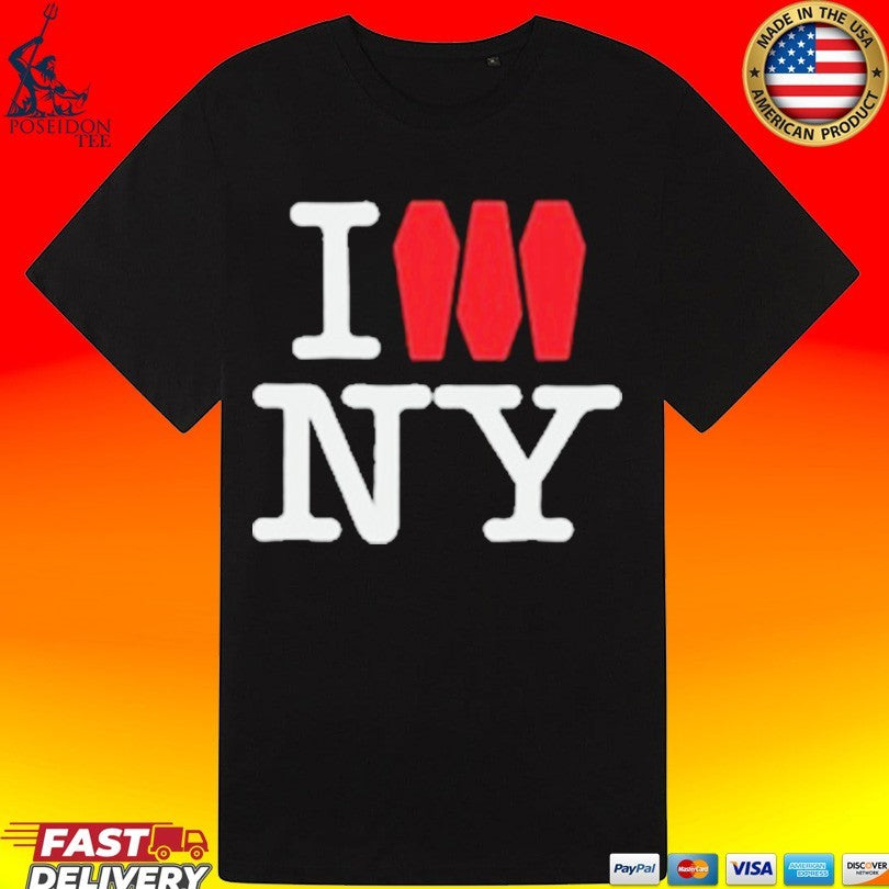 Show Me The Body I Love Ny Coffin T-shirt