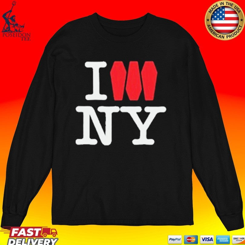 Show Me The Body I Love Ny Coffin T-shirt