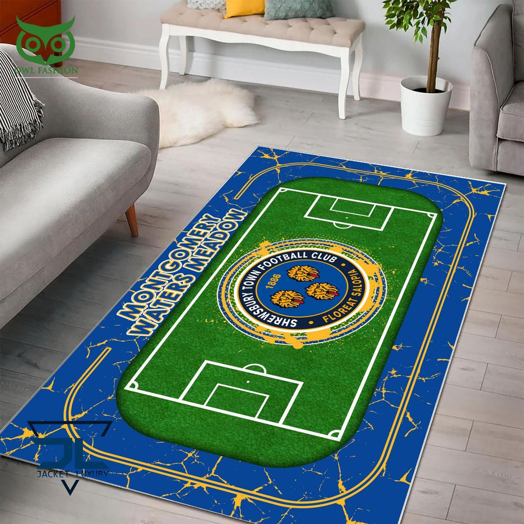 Shrewsbury Town English Football League EFL Premium Carpet Rug