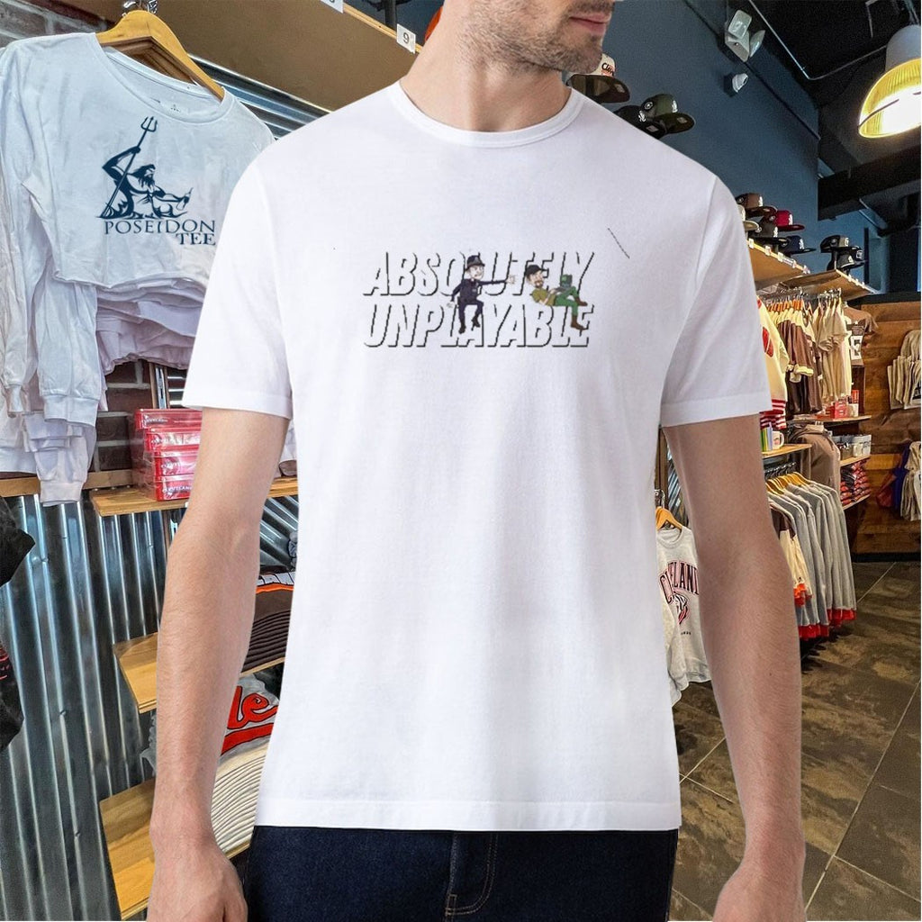 Sidders Absolutely Unplayable Police Grey T-shirt