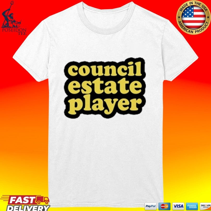 Sidders Council Estate Player T-shirt