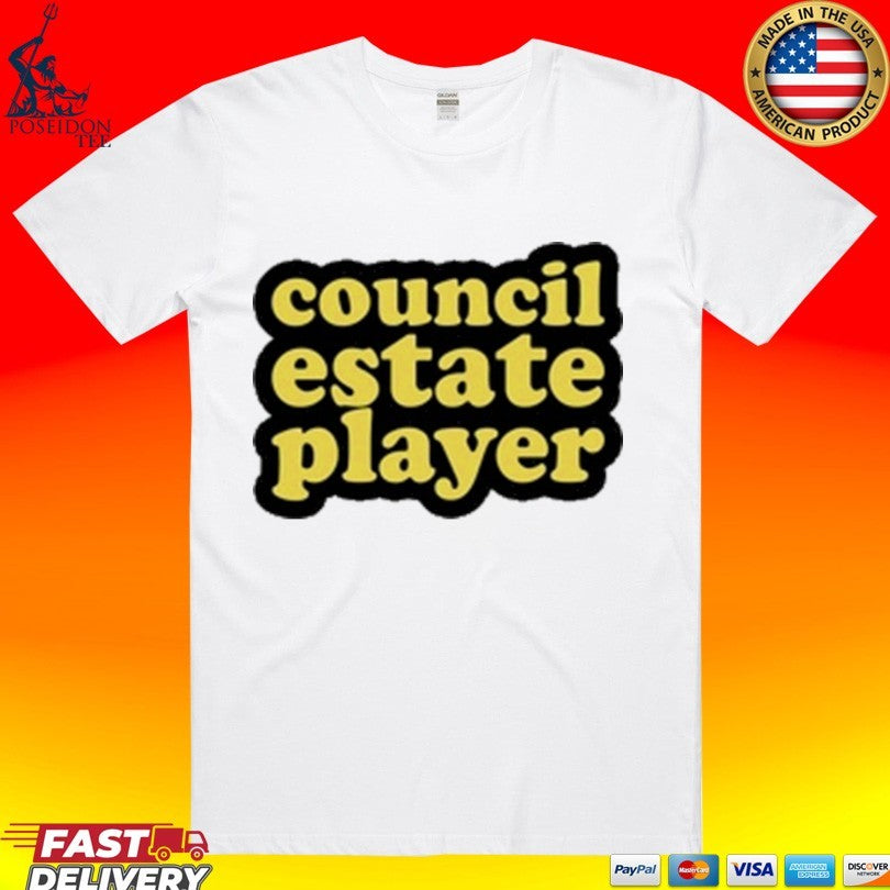 Sidders Council Estate Player T-shirt