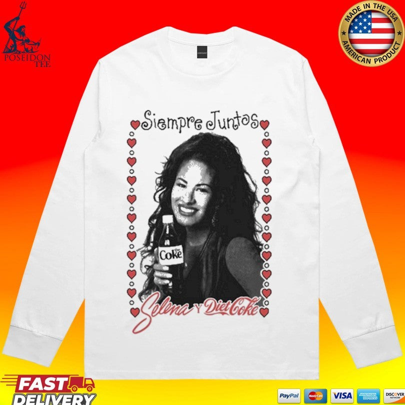 Siempre Juntos Selena X Diet Coke T-shirt