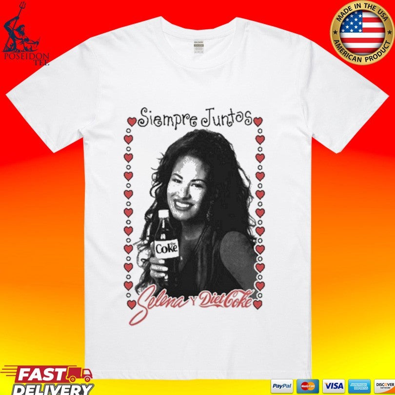Siempre Juntos Selena X Diet Coke T-shirt