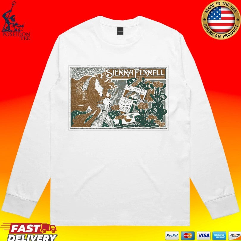 Sierra Ferrell June 12 2026 Event Poster Columbus, Oh Landscape T-shirt