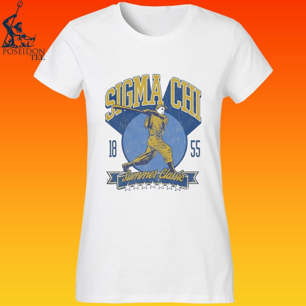Sigma Chi Summer Classic Baseball 1855 T-shirt