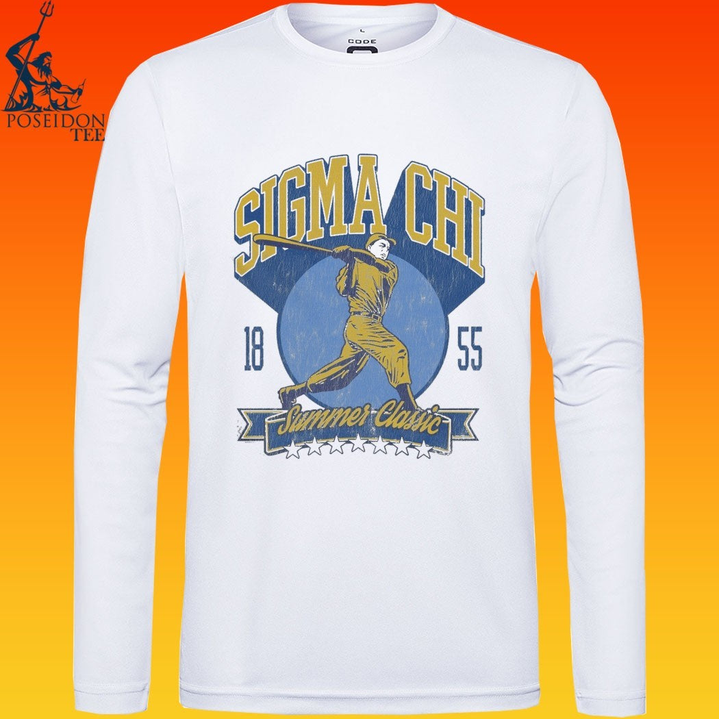 Sigma Chi Summer Classic Baseball 1855 T-shirt