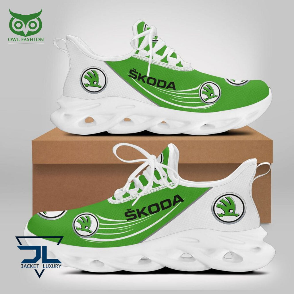 Skoda Trending Car Brand Premium Max Soul Shoes
