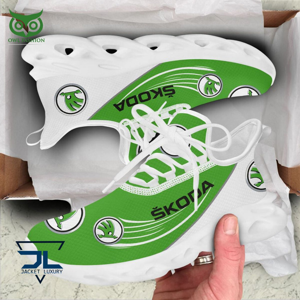 Skoda Trending Car Brand Premium Max Soul Shoes