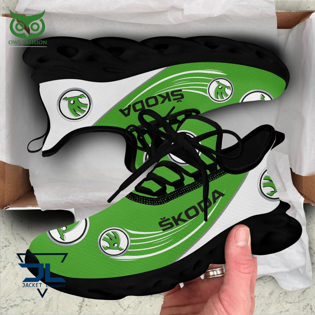 Skoda Trending Car Brand Premium Max Soul Shoes