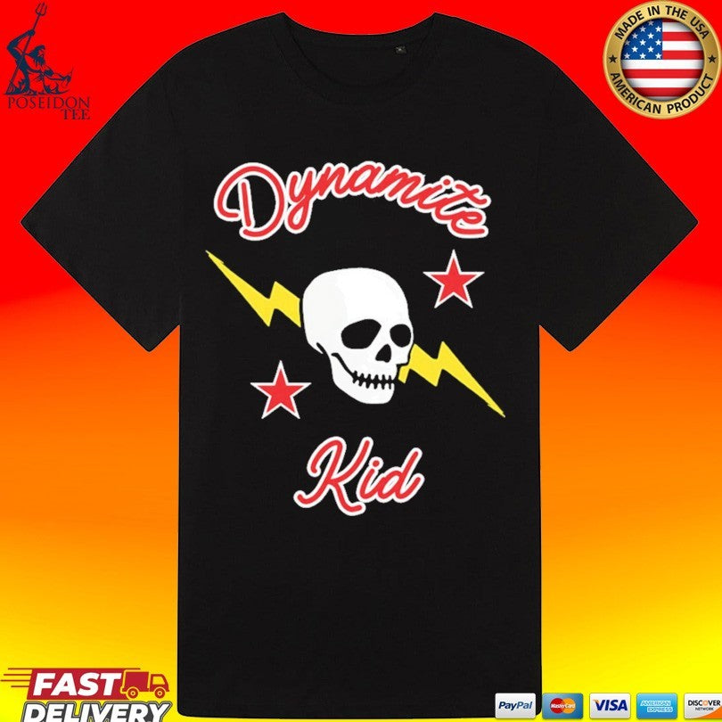 Skull Dynamite Kid Lightning T-shirt