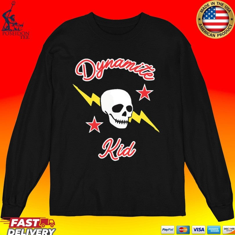 Skull Dynamite Kid Lightning T-shirt