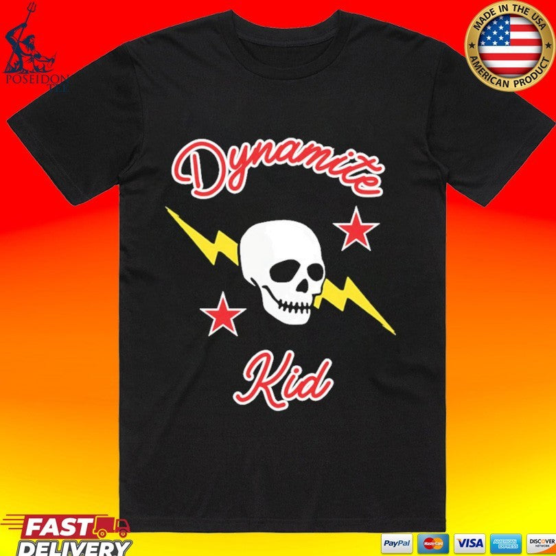Skull Dynamite Kid Lightning T-shirt