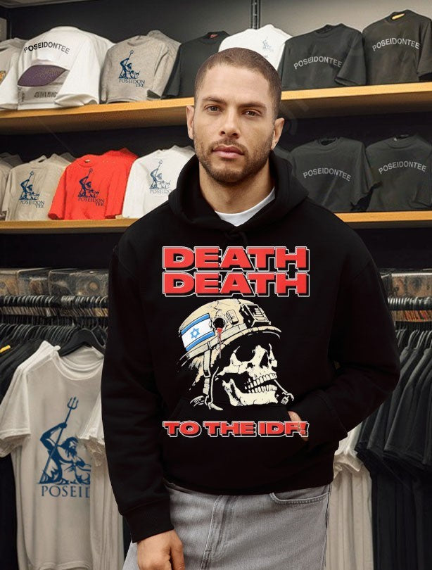 Skull Flag Israel Death Death To The Idf T-shirt
