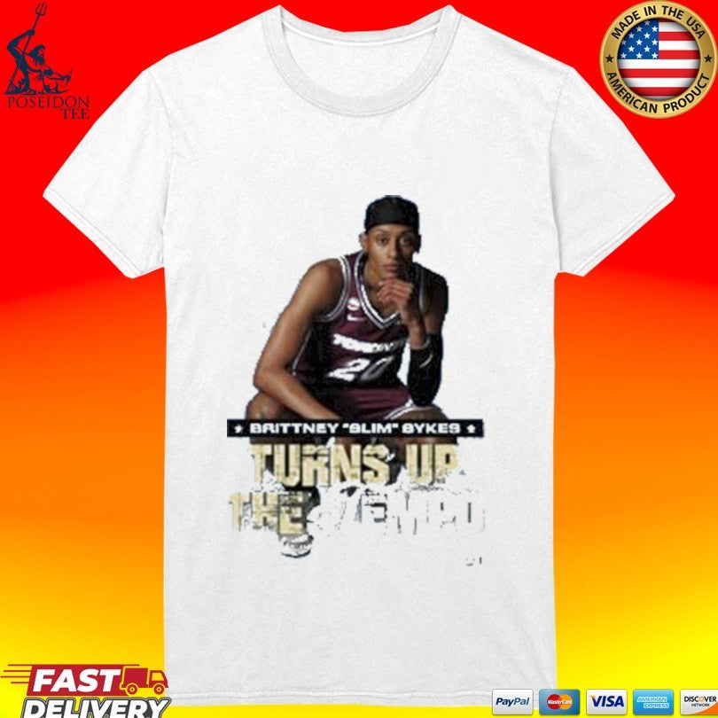 Slam 262 Turns Up The Tempo Brittney Slim Sykes T-shirt