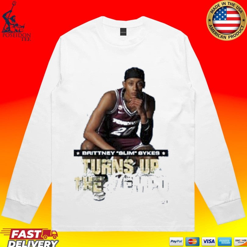 Slam 262 Turns Up The Tempo Brittney Slim Sykes T-shirt