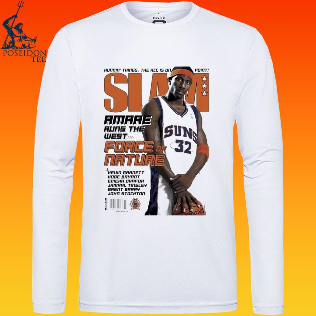 Slam Magazine Amare Runs The West Force Of Nature 2026 T-shirt