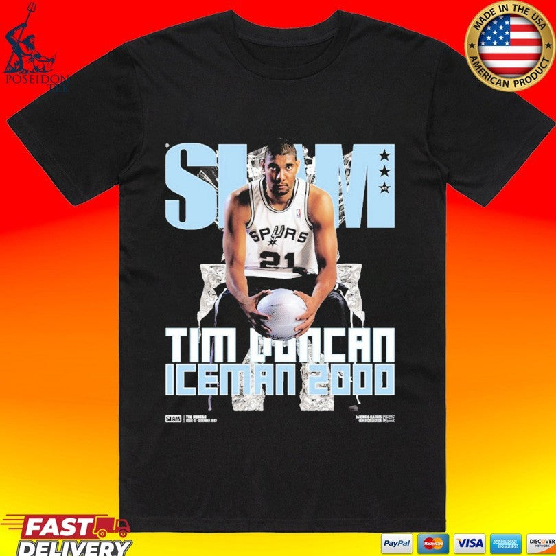Slam Tim Duncan Iceman 2000 T-shirt