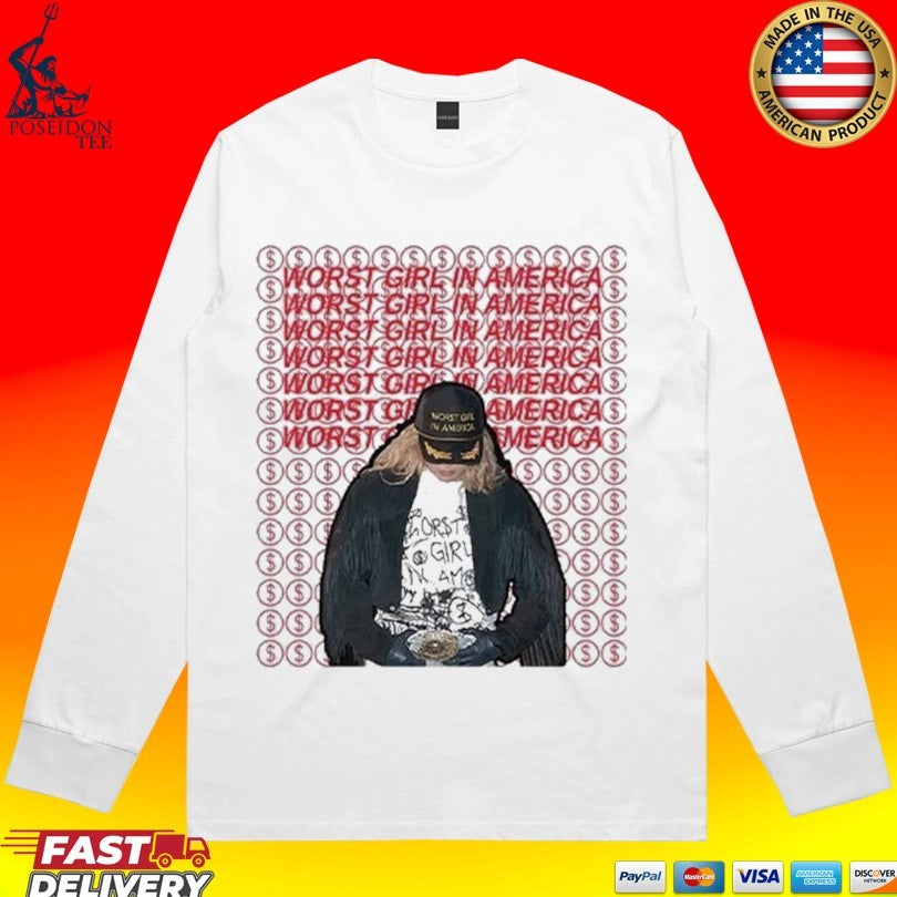 Slayyyter Worst Girl In America T-shirt