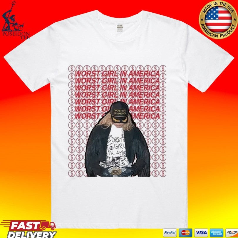 Slayyyter Worst Girl In America T-shirt