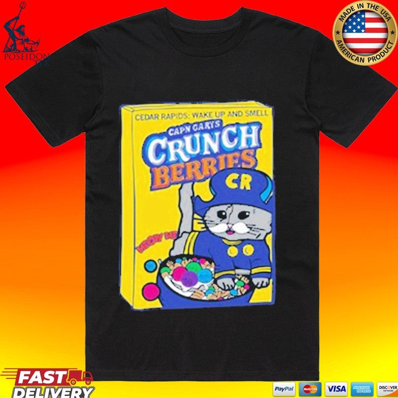 Smell The Crunch Berries Gary Graphic Full Color T-shirt