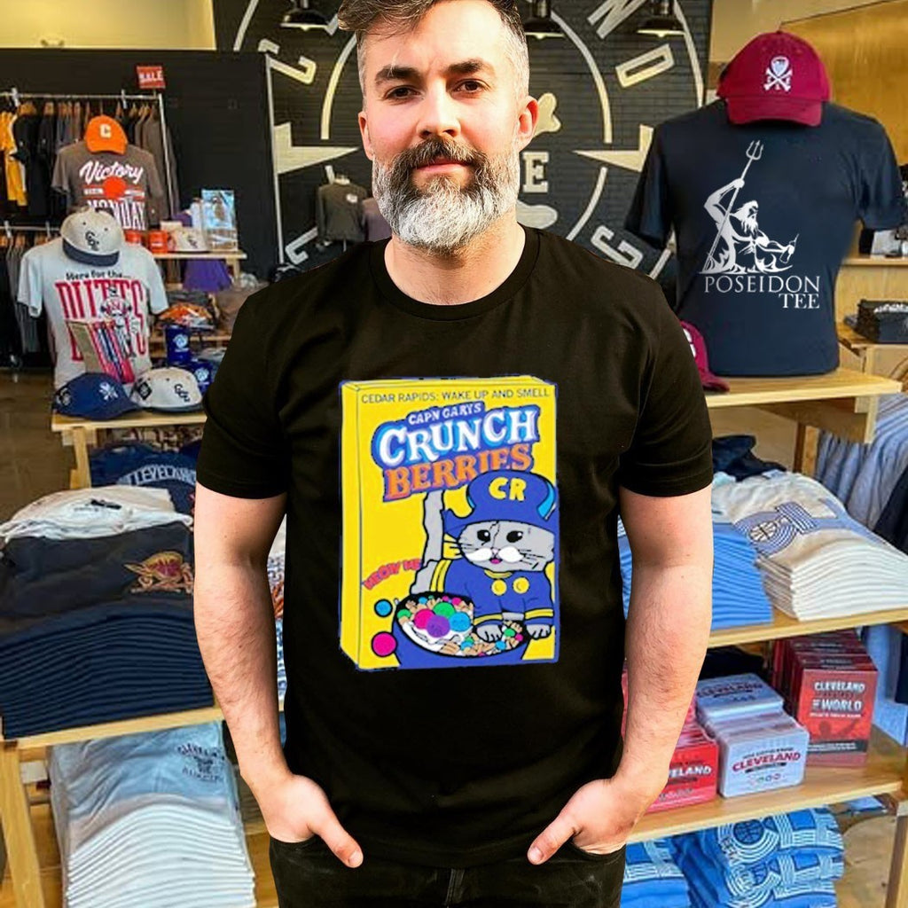 Smell The Crunch Berries Gary Graphic Full Color T-shirt