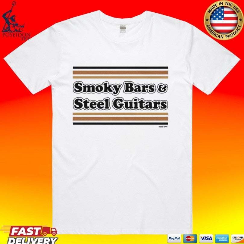 Smoky Bars & Steel Guitars Ringer T-shirt