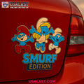 Smurf Edition Car Emblem Custom 3D Badge