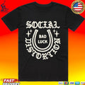 Social Distortion Bad Luck Horseshoe T-shirt