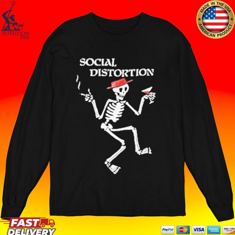 Social Distortion Skeleton T-shirt