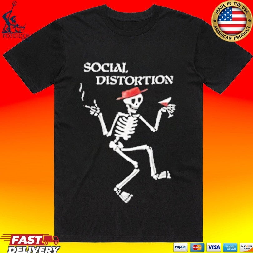 Social Distortion Skeleton T-shirt