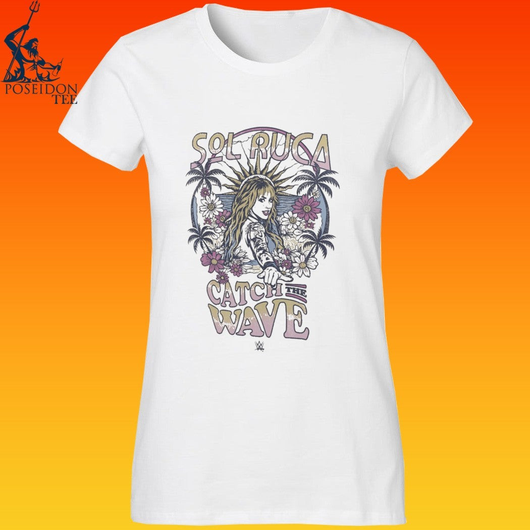 Sol Ruca Wear By Erin Andrews Women’s Catch The Wave T-shirt