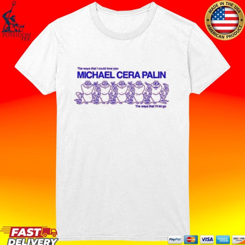 Some Michael Cera Palin Frog T-shirt