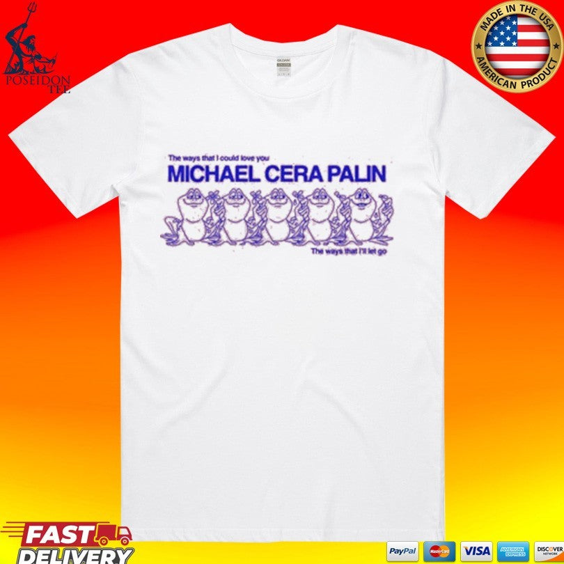 Some Michael Cera Palin Frog T-shirt