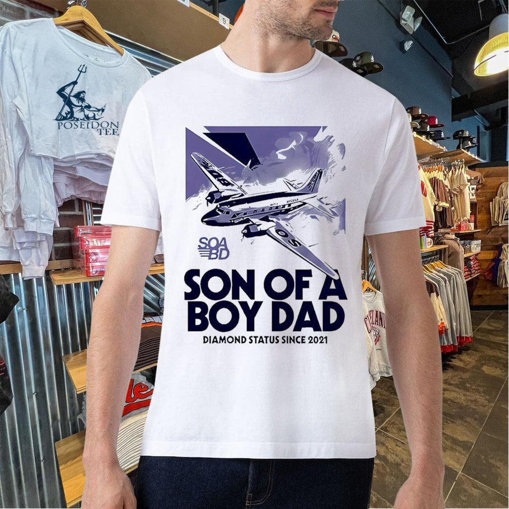 Son Of A By Dad Diamond Status Since 2021 Airline T-shirt