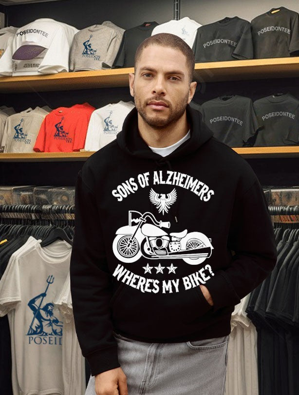 Sons Of Alzheimers Where My Bike T-shirt