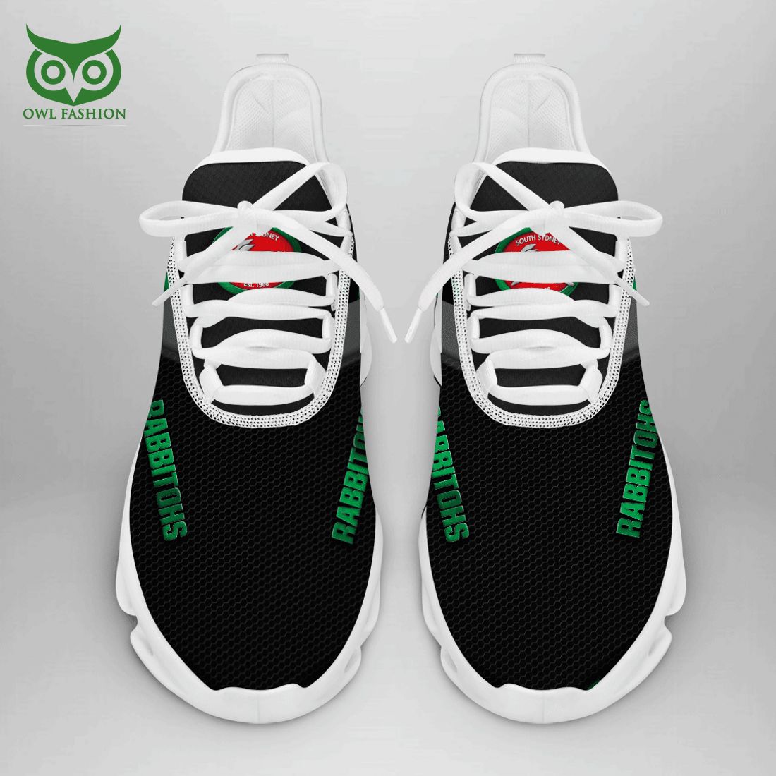 South Sydney Rabbitohs NRL Max Soul Shoes