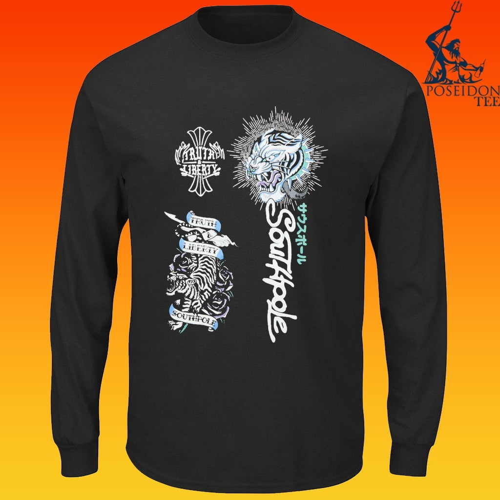 Southpole Tattoo Tiger Truth Liberty Southpole T-shirt