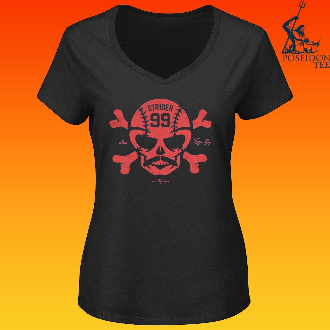 Spencer Strider Skull T-shirt