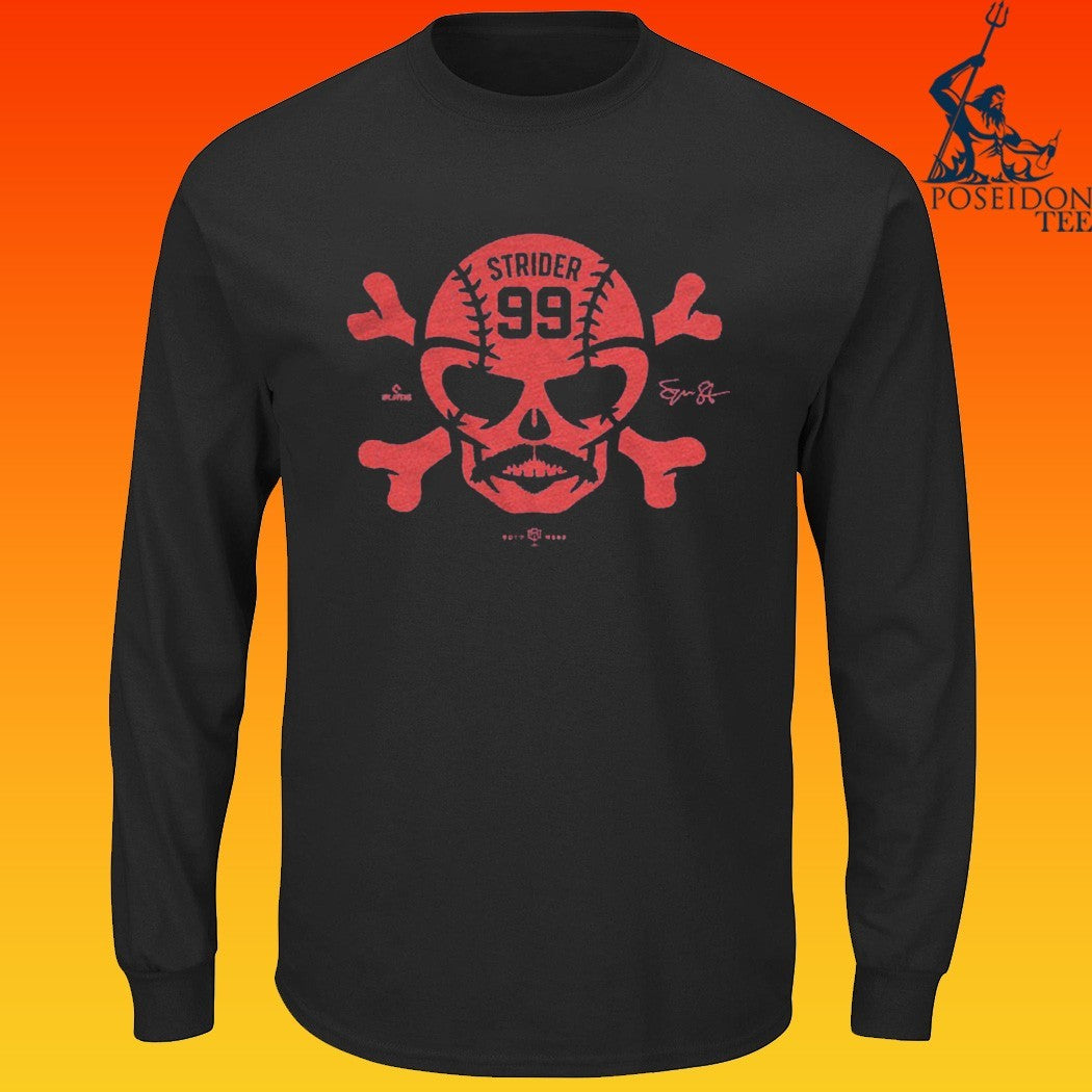 Spencer Strider Skull T-shirt