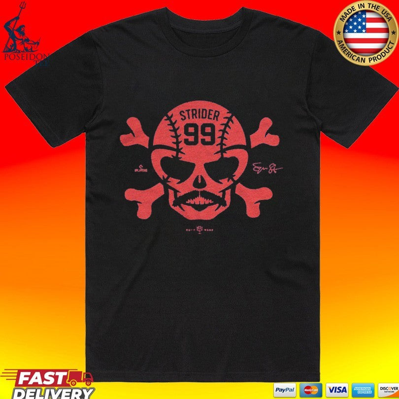 Spencer Strider Skull T-shirt