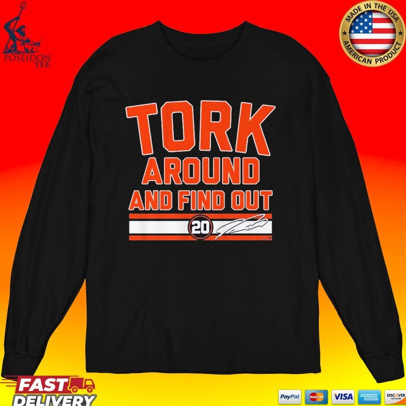 Spencer Torkelson Tork Around And Find Out T-shirt