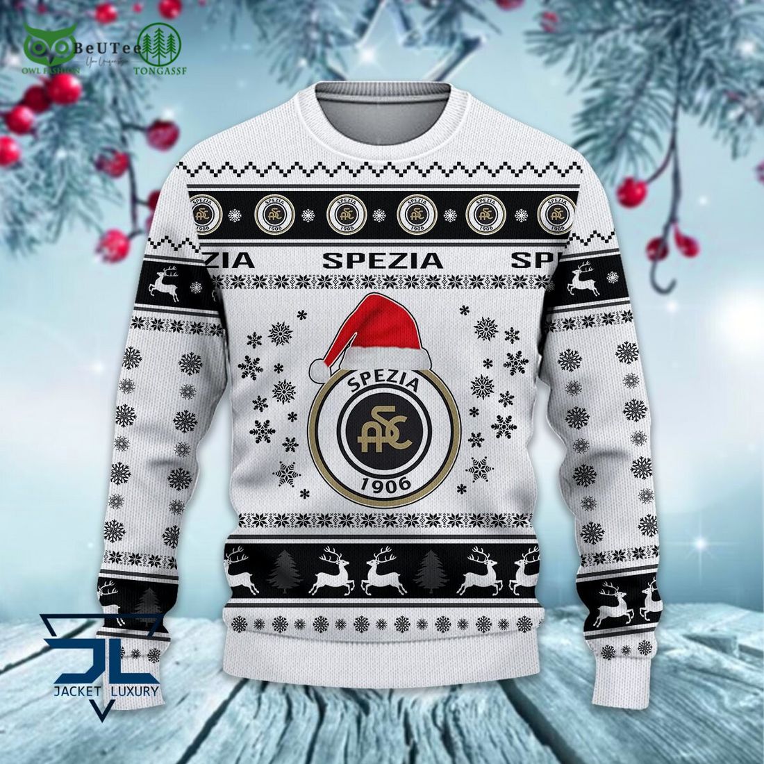Spezia Calcio Football Lega Serie A Ugly Sweater
