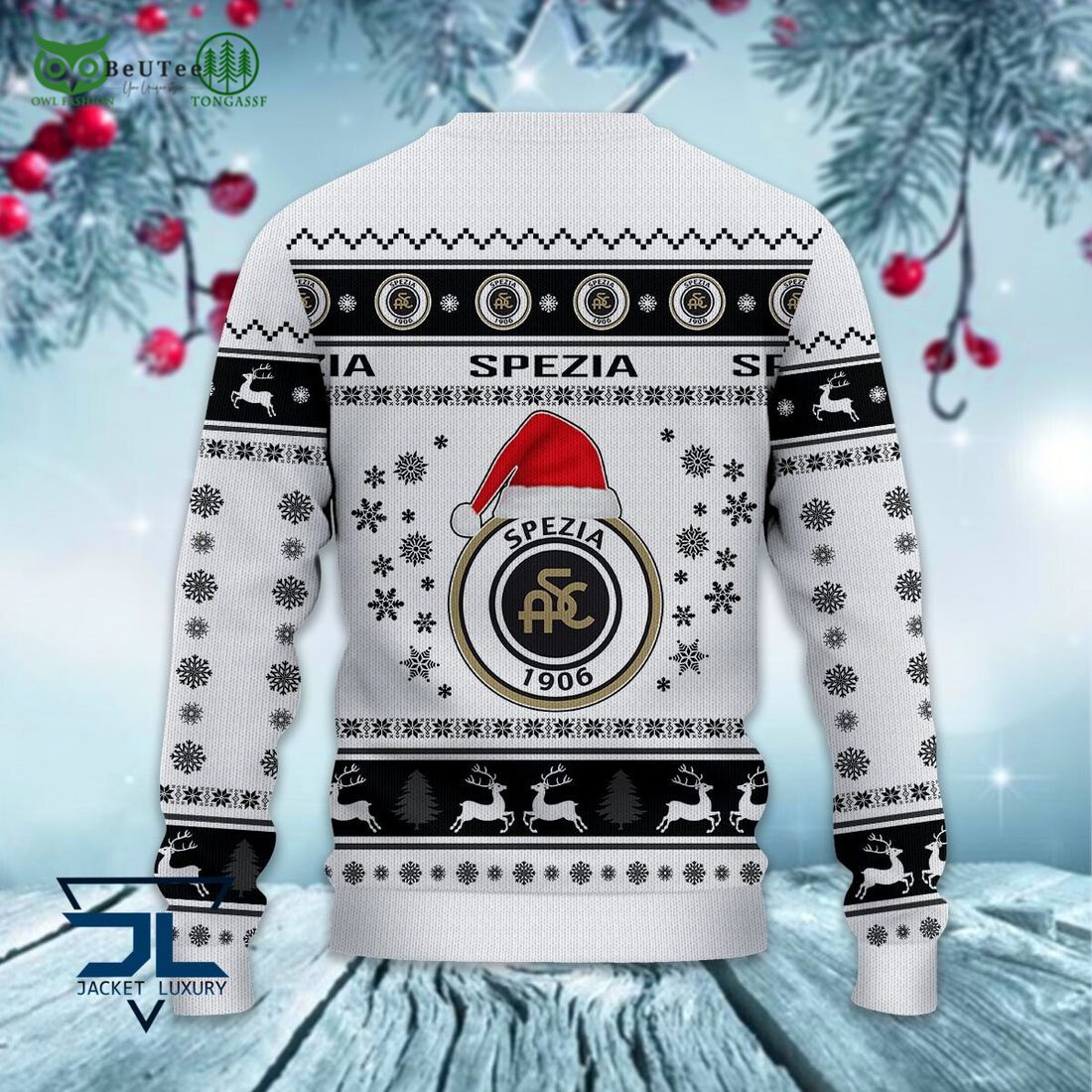 Spezia Calcio Football Lega Serie A Ugly Sweater