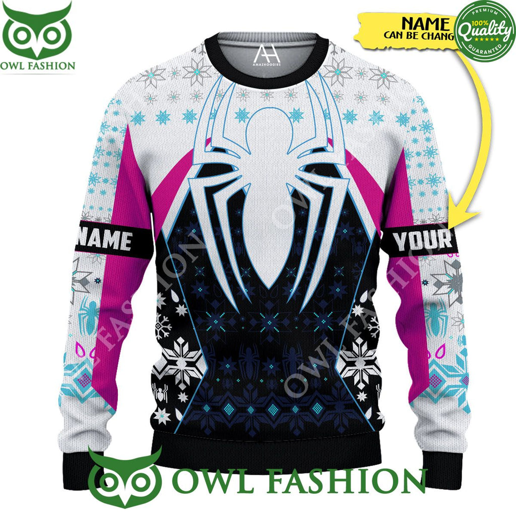Spider-Girl Gwen Stacy Custom Premium Ugly Sweater
